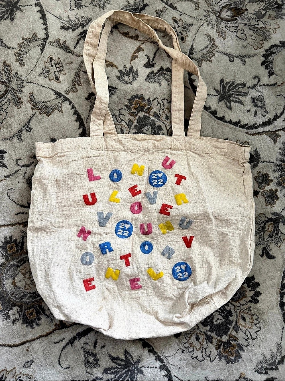 Harry styles love on tour tote bag 2022
